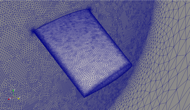 Surface Mesh of ONERA M6 Wing