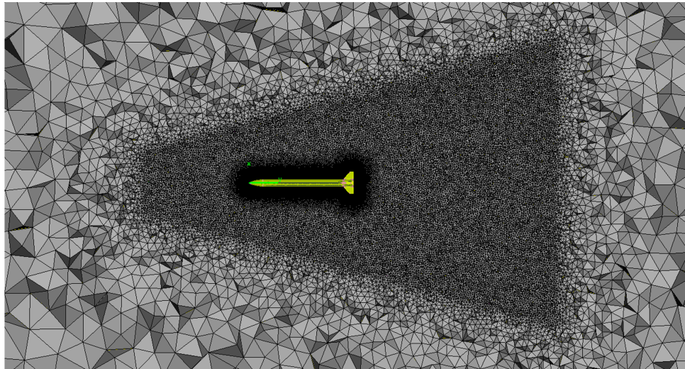 Volume Mesh of N1G Missile